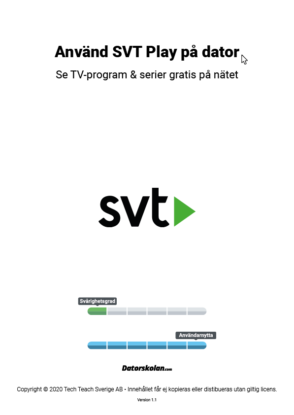 SVT Play på dator